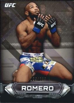 2014 Topps UFC Knockout - Gold #62 Yoel Romero Front