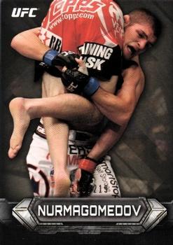 2014 Topps UFC Knockout - Gold #79 Khabib Nurmagomedov Front