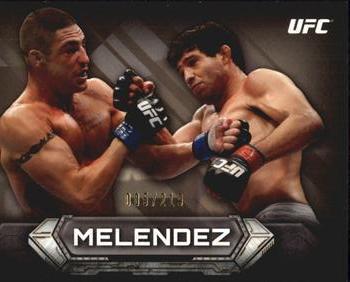 2014 Topps UFC Knockout - Gold #99 Gilbert Melendez Front