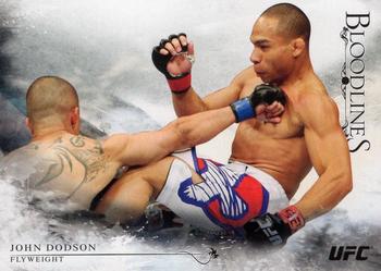 2014 Topps UFC Bloodlines #38 John Dodson Front