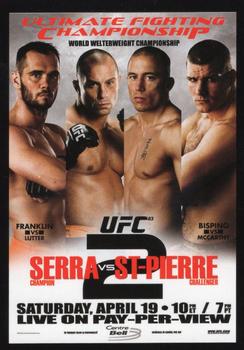 2014 Topps UFC Champions - Fight Poster Review #FPR-UFC 83 UFC 83 Front