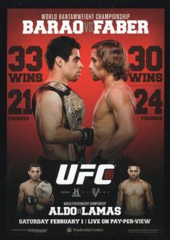2014 Topps UFC Champions - Fight Poster Review #FPR-UFC 169 UFC 169 Front