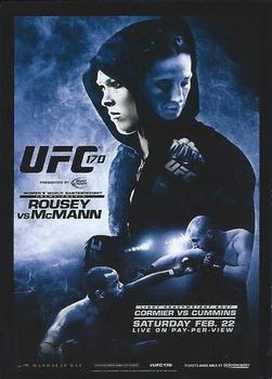 2014 Topps UFC Champions - Fight Poster Review #FPR-UFC 170 UFC 170 Front