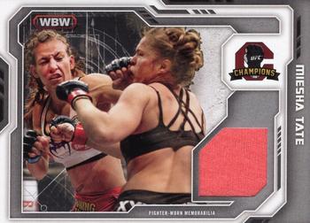 2014 Topps UFC Champions - Fighter Relics #CFR-MT Miesha Tate Front