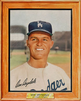1960 Post Cereal #NNO Don Drysdale Front