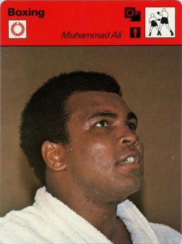 1977-79 Sportscaster Series 1 #01-03 Muhammad Ali Front