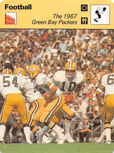 1977-79 Sportscaster Series 7 #07-15 The 1967 Green Bay Packers Front