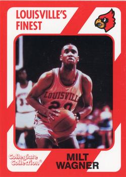 1989-90 Collegiate Collection Louisville Cardinals #258 Milt Wagner Front