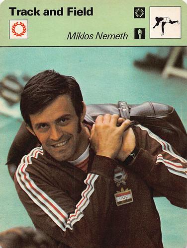 1977-79 Sportscaster Series 14 #14-19 Miklos Nemeth Front