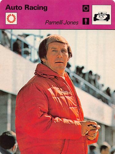 1977-79 Sportscaster Series 18 #18-19 Parnelli Jones Front