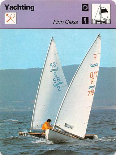 1977-79 Sportscaster Series 18 #18-04 Finn Class Front