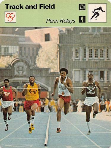 1977-79 Sportscaster Series 19 #19-11 Penn Relays Front
