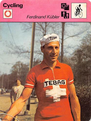 1977-79 Sportscaster Series 27 #27-05 Ferdinand Kübler Front