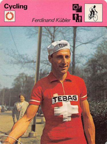 1977-79 Sportscaster Series 27 #27-05 Ferdinand Kübler Front