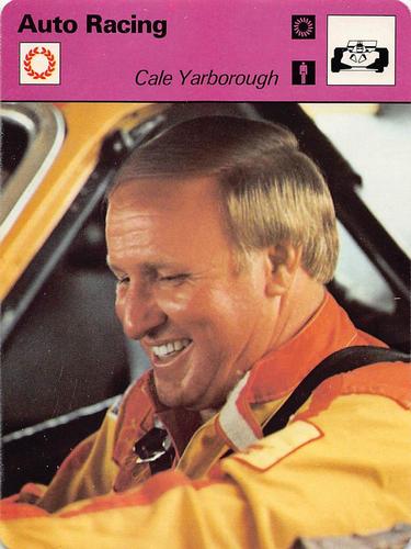 1977-79 Sportscaster Series 28 #28-01 Cale Yarborough Front