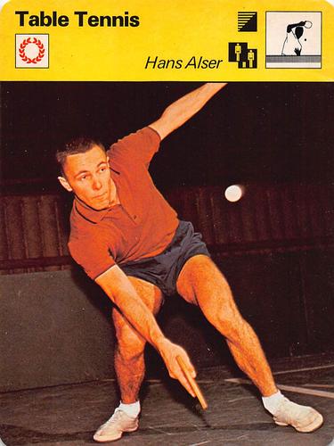 1977-79 Sportscaster Series 37 #37-05 Hans Alser Front