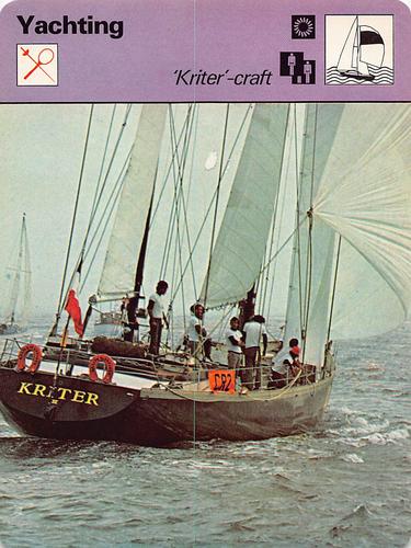 1977-79 Sportscaster Series 38 #38-08 'Kriter'-craft Front