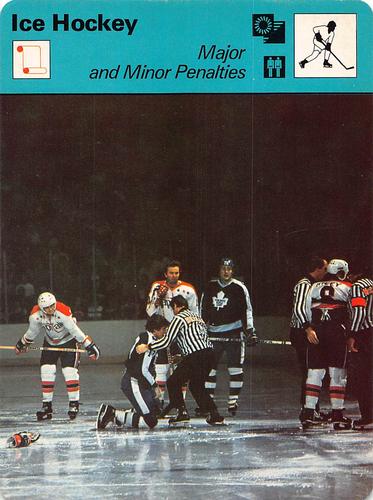 1977-79 Sportscaster Series 43 #43-04 Major and Minor Penalties Front