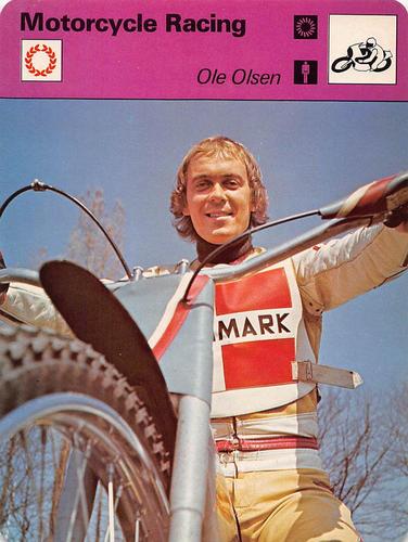 1977-79 Sportscaster Series 46 #46-12 Ole Olsen Front