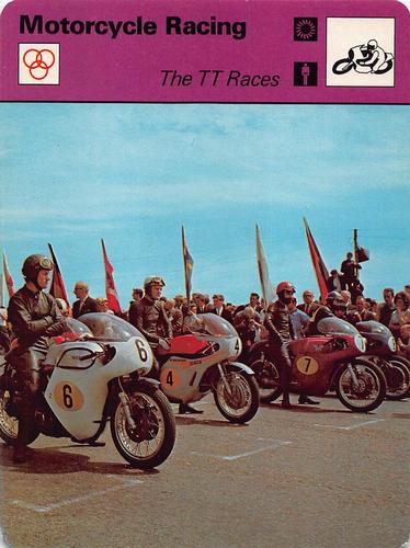 1977-79 Sportscaster Series 48 #48-22 The TT Races Front