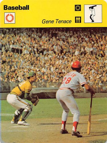 1977-79 Sportscaster Series 52 #52-02 Gene Tenace Front