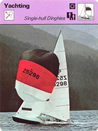 1977-79 Sportscaster Series 67 #67-03 Single-hull Dinghies Front
