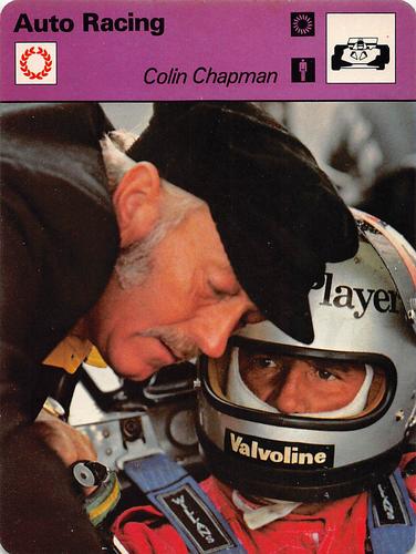 1977-79 Sportscaster Series 68 #68-12 Colin Chapman Front