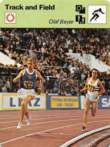 1977-79 Sportscaster Series 71 #71-21 Olaf Beyer Front