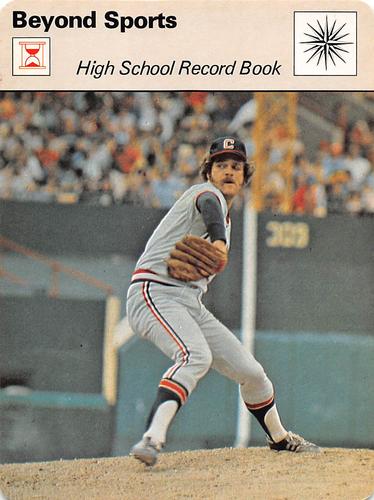 1977-79 Sportscaster Series 72 #72-09 High School Record Book Front