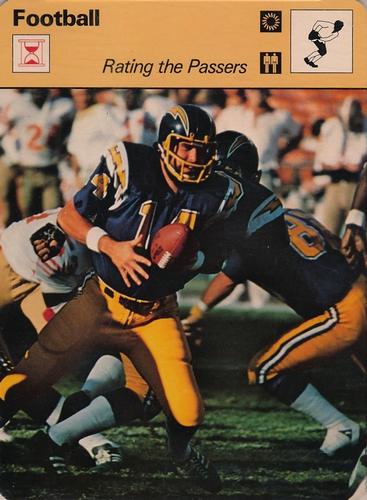 1977-79 Sportscaster Series 78 #78-20 Dan Fouts Front