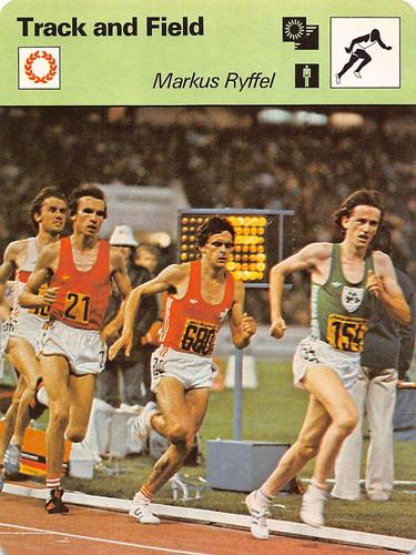 1977-79 Sportscaster Series 88 #88-14 Markus Ryffel Front