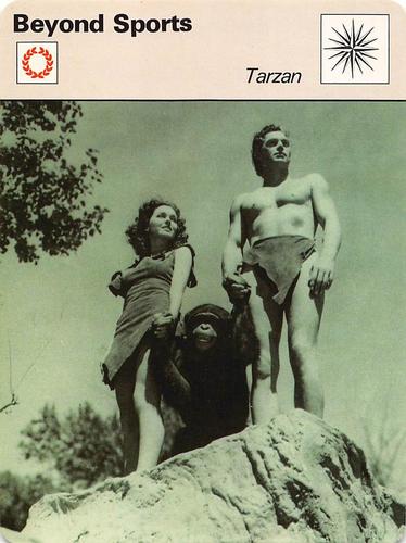1977-79 Sportscaster Series 101 #101-19 Tarzan Front