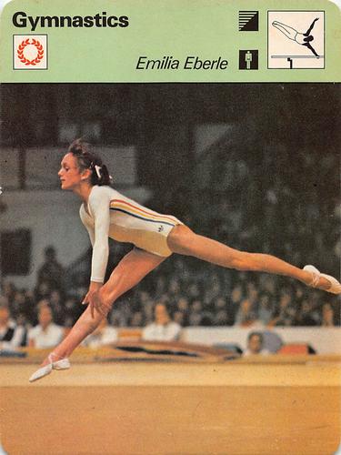 1977-79 Sportscaster Series 102 #102-18 Emilia Eberle Front