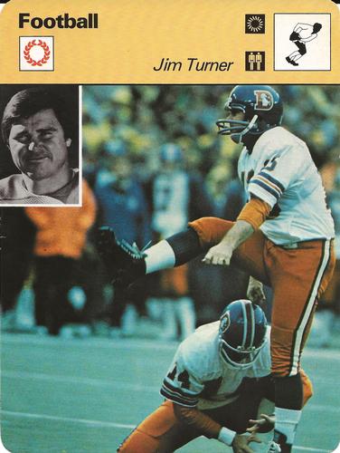 1977-79 Sportscaster Series 103 #103-01 Jim Turner Front