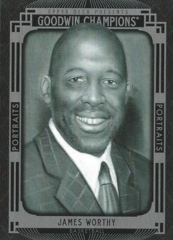 2015 Upper Deck Goodwin Champions #133 James Worthy Front