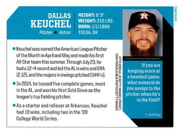 2015 Sports Illustrated for Kids #452 Dallas Keuchel Back