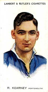 1931 Lambert & Butler Footballers 1930-1 #20 Bobby Kearney Front