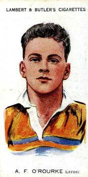 1931 Lambert & Butler Footballers 1930-1 #47 Frank O'Rouke Front