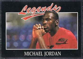 1991 Legends Sports Memorabilia #11 Michael Jordan Front
