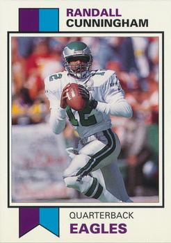 1993 SCD Sports Card Pocket Price Guide #43 Randall Cunningham Front
