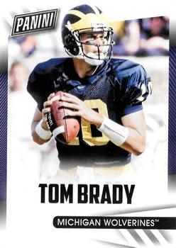 2015 Panini Father's Day - NCAA Variations #1 Tom Brady Front