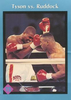1991 Tuff Stuff Magazine #13 Tyson vs. Ruddock Front