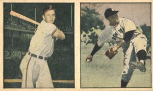 1951 Berk Ross - Berk Ross Panels #3-1 /  3-3 Ralph Kiner / Allie Reynolds Front