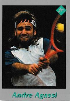 1991 Tuff Stuff Jr. Magazine #22 Andre Agassi Front