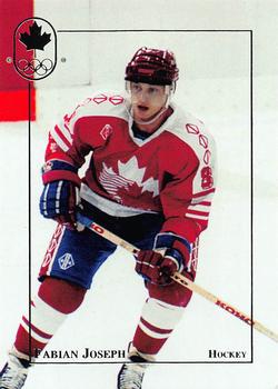 1992 BNA Canadian Winter Olympic Medal Winners #23 Fabian Joseph Front