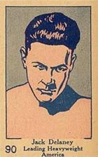 1928 W513 #90 Jack Delaney Front