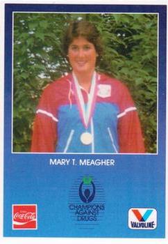 1987 Kentucky Bluegrass State Games #14 Mary T. Meagher Front