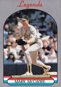 1990 Living Legends Gray (unlicensed) #NNO Mark McGwire Front