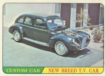 1968 Topps Milton Bradley Win-A-Card #2 New Breed TV Car Front