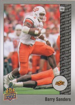2014 Upper Deck 25th Anniversary - Silver Celebration #2 Barry Sanders Front